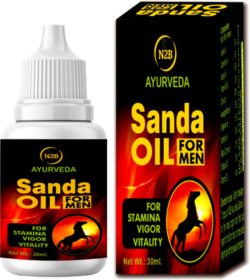 N2B AYURVEDA Ayurvedic Sanda Oil – Enhance Vitality & Stamina with Natural Massage Oil