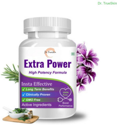 Dr.TrueSkin Extra Power Capsules To Enhance Physical Strength(30 Capsules)