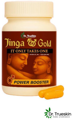 Dr.TrueSkin Jinga Gold Ayurvedic Daily Jinga Force 30 Capsules(30 Capsules)