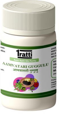 1Ratti - RATTI RATTI ME PURITY Aamvatari Guggulu - 120 Tablets