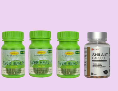 EVER HEALTH Immunity Booster Capsule JJF(Pack of 4, 150 Capsules, 30 Capsules)