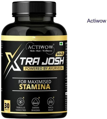 ACTIWOW Xtra Josh Gold Capsules - Energy Without Compromise(30 Capsules)