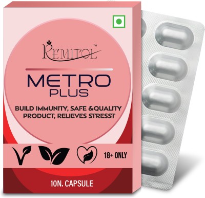 Remitol Metro Plus Health Wellness Power Capsule For Men - Helps Reduce One of Weakness