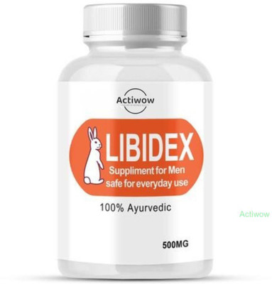ACTIWOW Libidex Capsules Rooted in Nature, Designed for Performance A03(30 Capsules)