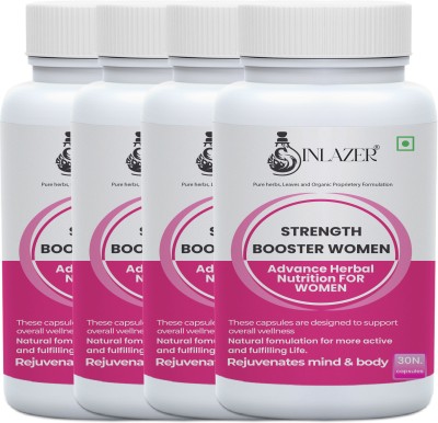 inlazer Strength Supports Immunity Energy Women Medicine ` Reduce Tiredness & Stress(Pack of 4)