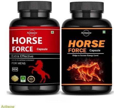 Horse Power Force Capsule Boosts stamina, power & drive R65(Pack of 2, 30 Capsules)