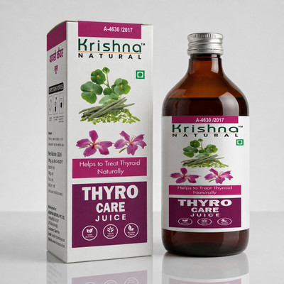 Krishna Natural Pvt Ltd KRISHNA NATURAL THYRO CARE JUICE(500 ml)