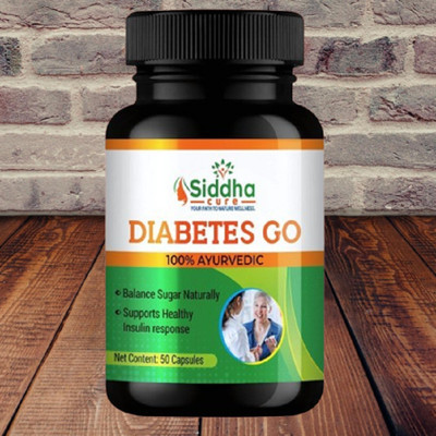 Siddha cure Diabetes Go Ayurvedic Capsules for Regulating Blood Sugar Levels(30 Capsules)