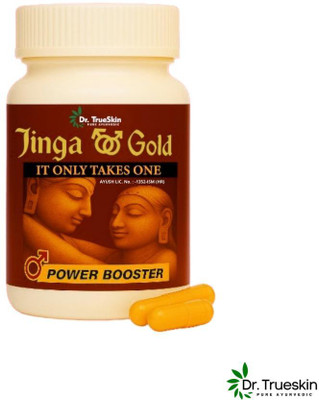 Dr.TrueSkin Jinga Gold Daily Herbal Stamina Vital 30 Capsules(30 Capsules)