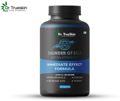 Dr.TrueSkin Thunder Of Zeus with stamina daily health booster(30 Capsules)