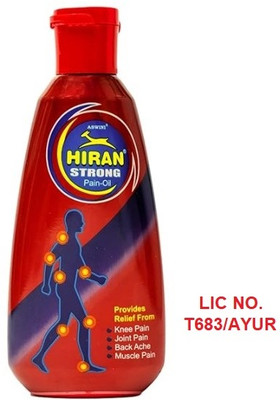 aswini Hiran Strong Pain Oil pack of 2 Liquid(2 x 80 ml)