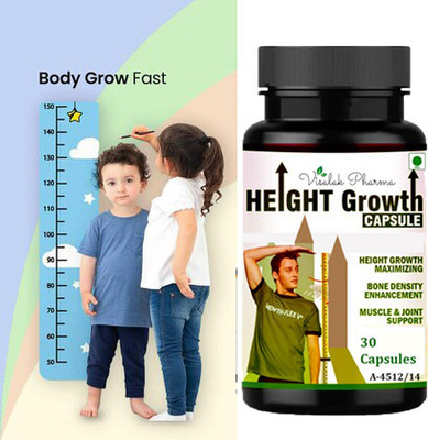 visalak pharma Height Growth-cap-sules Useful to Height Growth Supplement(30 Capsules)