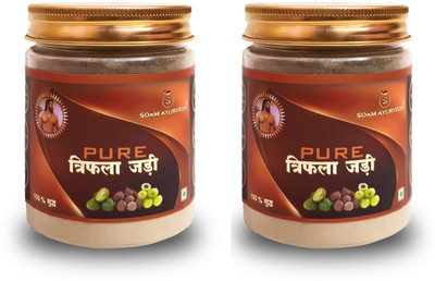 SOAM AYURVEDA Triphala Churna Ayurvedic Remedy For Gastro Intestinal Health - 150gx2=300g(Pack of 2, 300 g)