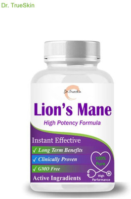 Dr.TrueSkin Lion's Mane Capsule Boost Immunity, Boost Life(30 Capsules)