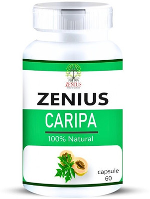 Zenius Caripa Platelet Increase Capsules for Immunity & Blood Purification 120 Capsules(Pack of 2, 120 Capsules)