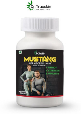 Dr.TrueSkin Mustang Herbal Daily Power Plus 60 Capsules(60 Capsules)
