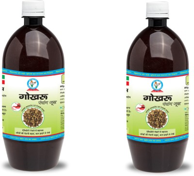 BHARAT GRAM UDYOG Gokhru Panchang - Urinary Health & Vitality Boost, 2L(Pack of 2)