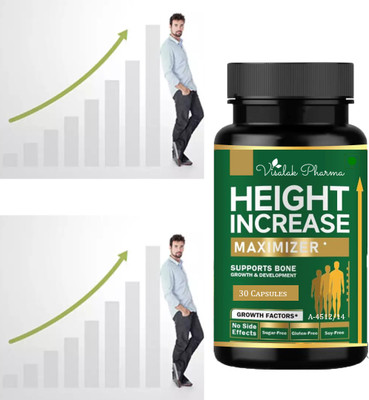visalak pharma Height Incresae Capsule For Developes Length of Bones(30 Capsules)