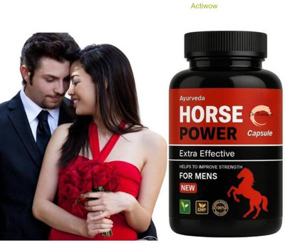 Dr.TrueSkin Horse Power Capsules Potency Wellness Daily Use Stamina M06(30 Capsules)
