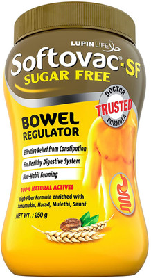 Softovac SF Sugar Free Bowel Regulator for Effective Relief from Constipation | 250 g(250 g)
