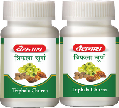 Baidyanath Triphala Churna, Improves Bowel Movement & Indigestion, Constipation and Digestive Disorders | Effective in Tridoshashamak and Eye disorders |(Pack of 2, 800 g)