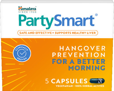 HIMALAYA PARTYSMART CAPSULES(5 Tablets)