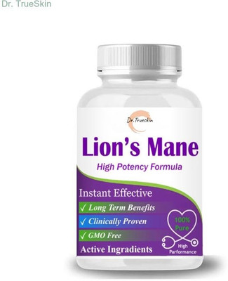 Dr.TrueSkin Lion's Mane Capsule Experience Herbal Power(30 Capsules)