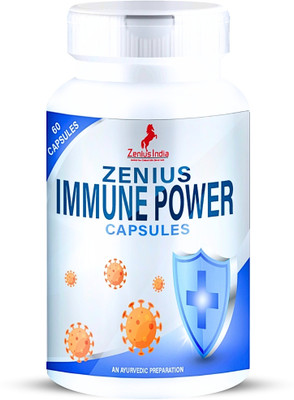 Zenius Immune Power Capsule for Most Effective Immunity Booster and Body Weakness(60 Capsules)
