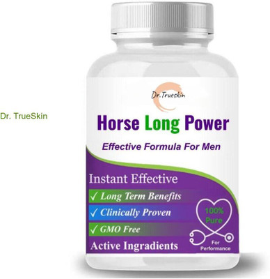 Dr.TrueSkin Horse Long Power Capsule & Oil With Energizing Root Fusion(30 Capsules)