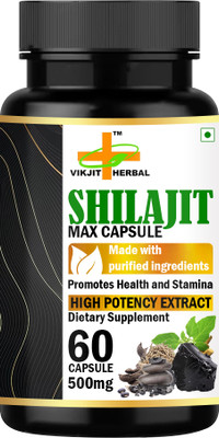 VIKJIT HERBALS SHILAJIT MAX CAPSULES(60 Capsules)