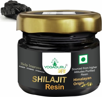 YOGAGURU MANTR Himalayan Shilajit Resin for Performance| Strength, Power & Stamina