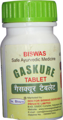 Dr. Biswas Gaskure Tablets for Digestive Health(50 Capsules)