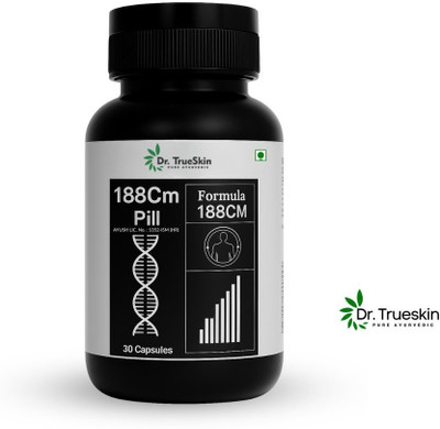 Dr.TrueSkin Formula 188CM Height Growth Natural Capsules(30 Capsules)