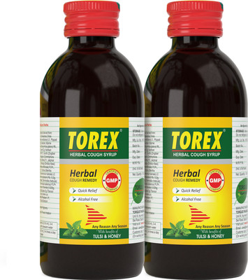 TOREX Cough syrup set of 2 (100 ML)(Pack of 2, 200 ml)