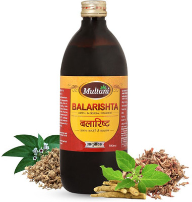 Multani Balarishta Syrup | Useful In Stress Relief, Nerve Weakness & Joint Pain - 680ml(680 ml)