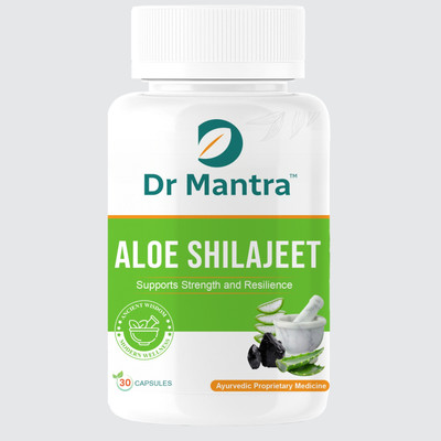DrMantra Aloe Vera Shilajit Capsules for Energy & Stamina(30 Capsules)