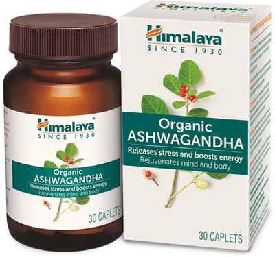 HIMALAYA Organic Ashvagandha(30 Tablets)