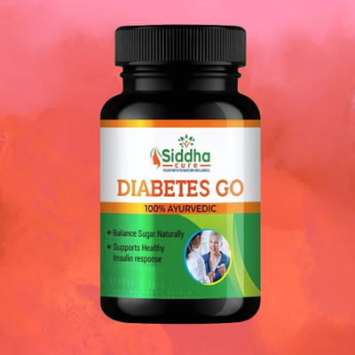Siddha cure Diabetes Go Ayurvedic Sugar Control Capsules with Natural Herbs(50 Capsules)