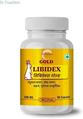 Dr.TrueSkin Libidex Gold Capsules Vitality Herbal Advanced Drive(30 Capsules)