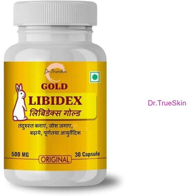 Dr.TrueSkin Libidex Gold Capsules Ayurvedic Endurance Support Enhancer(30 Capsules)