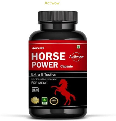 ACTIWOW Horse Power Capsule Power & vitality support for men OP116(30 Capsules)