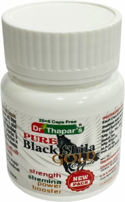 Dr. Thapar's Black Shila GOLD Capsule 25+5