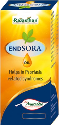 Rajasthan aushdhalaya Endsora Oils - 60 ml Oil | Helpful To Get Rid From Psoriasis