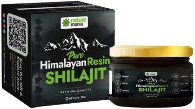 NATURE MANIA Pure Himalayan Shilajit Resin - 30GM