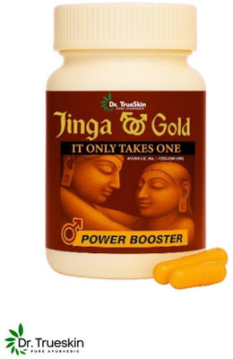 Dr.TrueSkin Jinga Gold Natural Energy Force Plus 30 Capsules(30 Capsules)