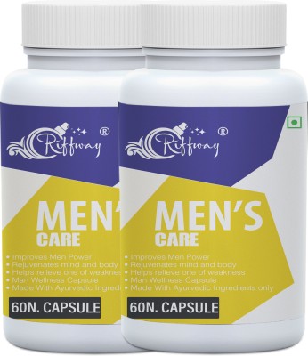 Riffway Men_s Care Organic Power Medicine For Men _ Realize Your Power _ Immunity(Pack of 2)