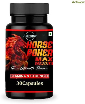 Horse Power Max Capsules Ayurvedic Boost for Men’s Inner Vitality S56(30 Capsules)