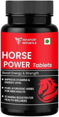 Maxfort natural Horse power Ayurvadic capsule Energy & stamina booster for man for muscle