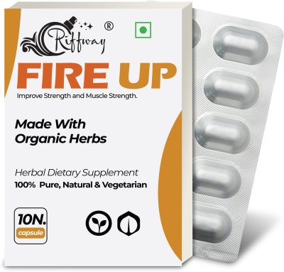 Riffway Fire Up Wellness Power Capsule For Men ` For Strength Good For Health