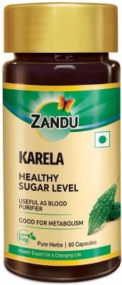 ZANDU Karela Pure Herbs| For Healthy Sugar Levels and Improved Metabolism